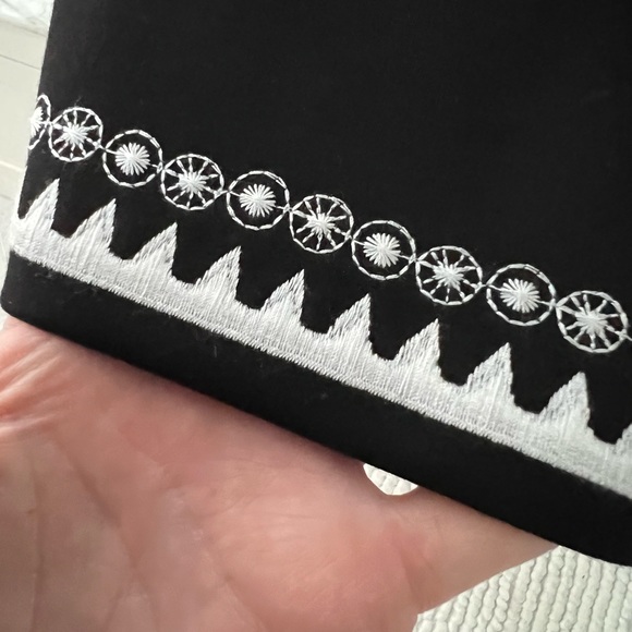 Black, back zip halter dress - Picture 2 of 4